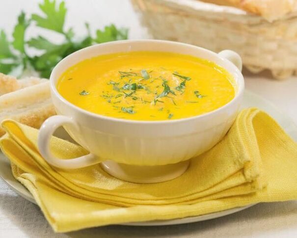 menu during exacerbation of gout