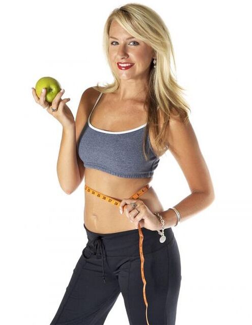 Apples to lose weight in a month for 10 kg