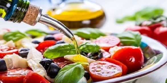 When preparing Mediterranean diet dishes, you must use olive oil.